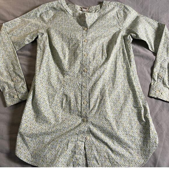 Duluth Trading Co. long sleeve casual blouse SZ XS - Picture 1 of 8